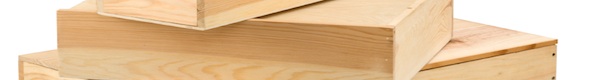 wooden boxes header